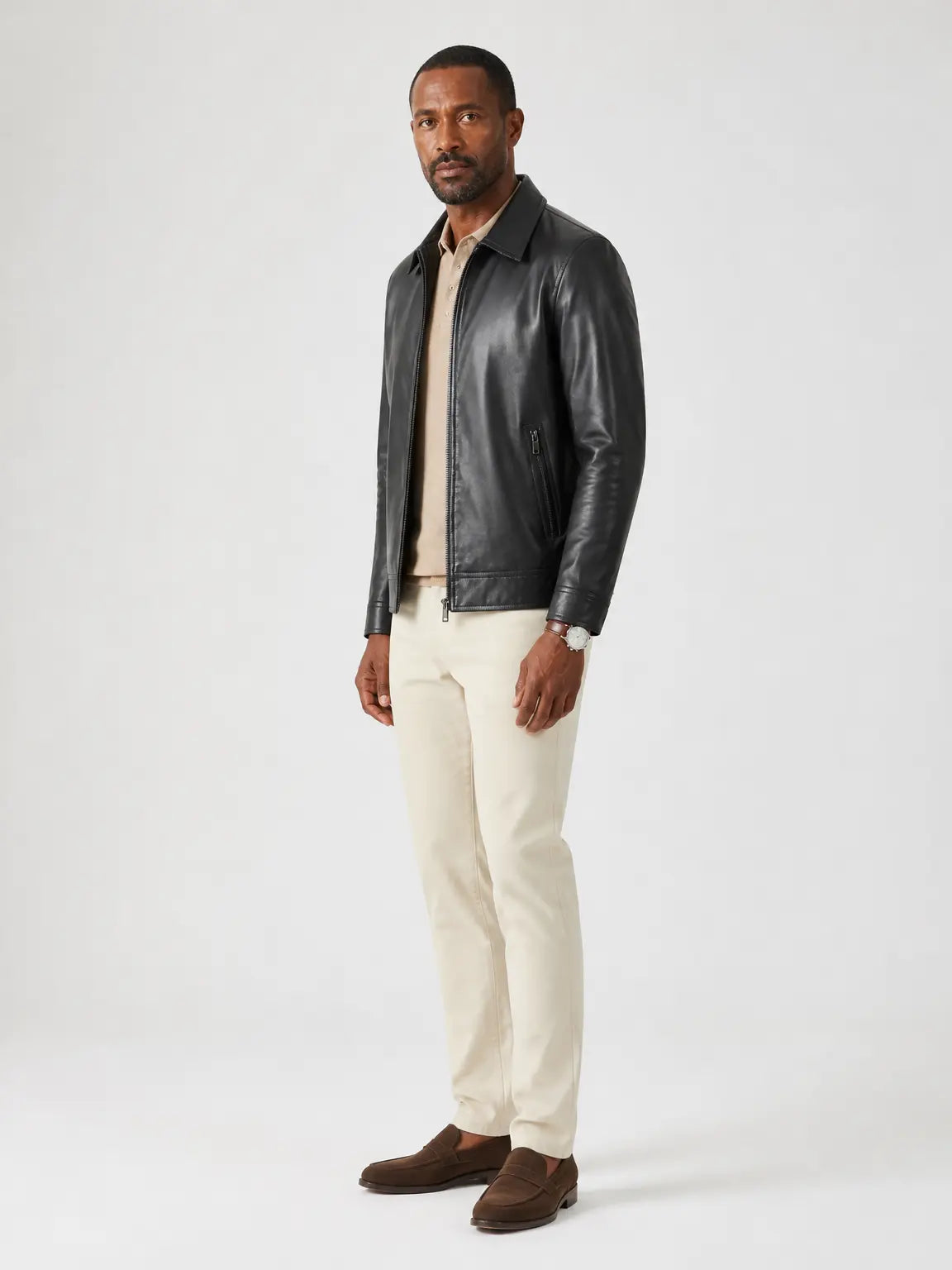 Sheridan Shirt-Collar Jacket