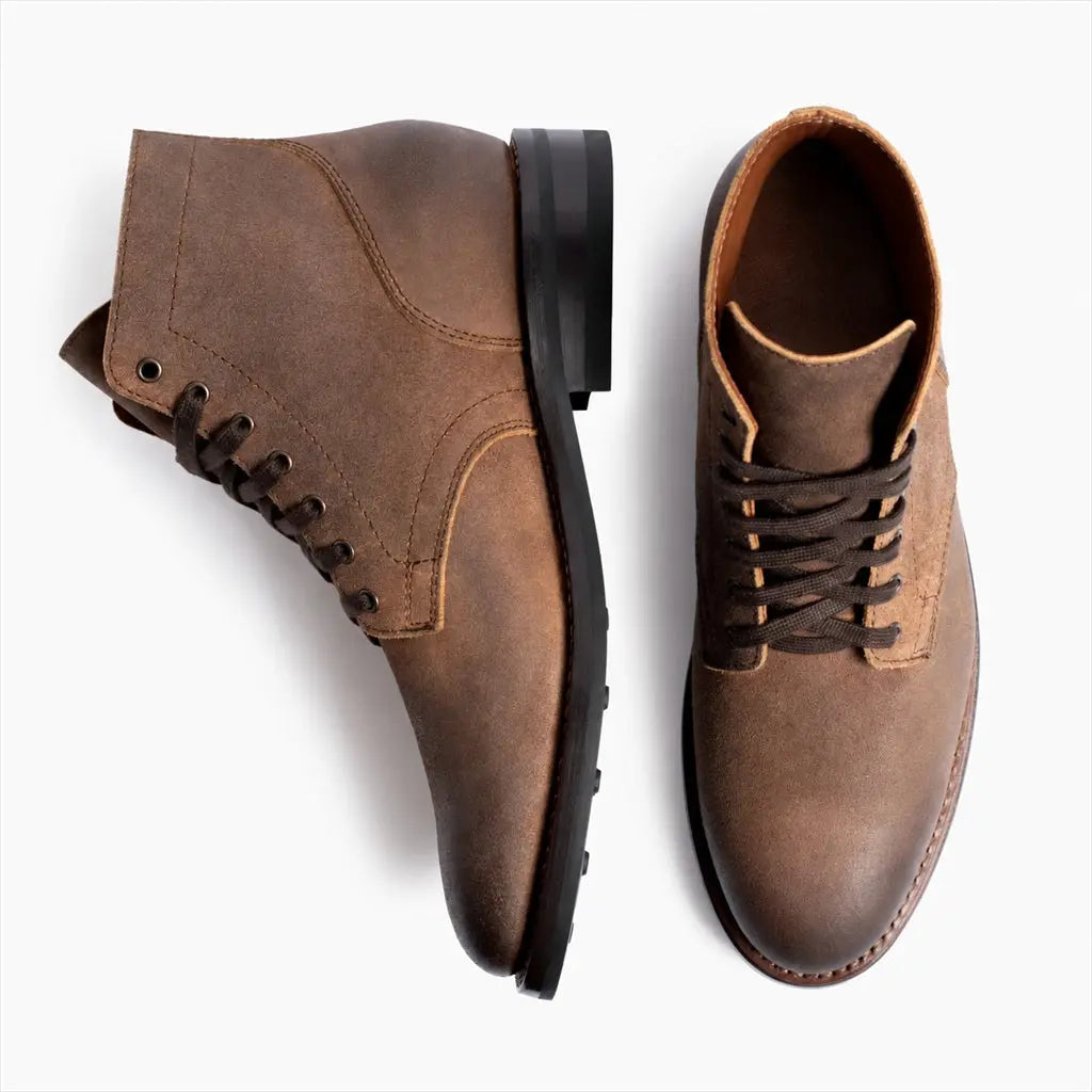 The Grady Plain-Toe Boot — Snuff