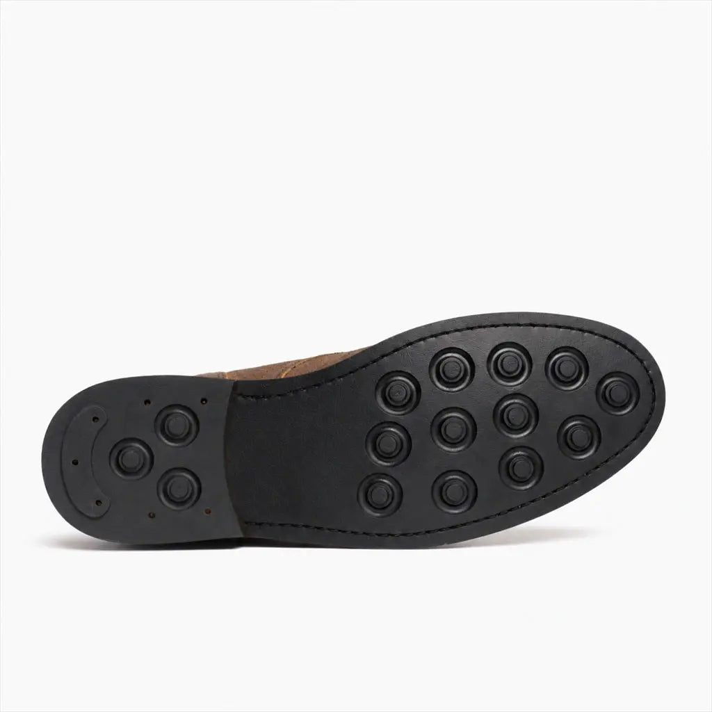 The Grady Plain-Toe Boot — Snuff