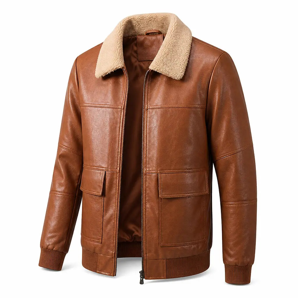 Laramie Sherpa-Collar Jacket