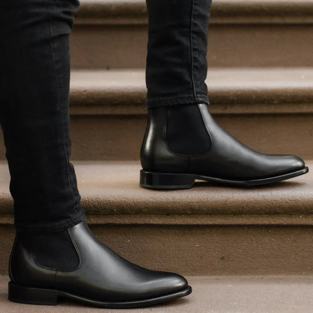 The Carver Chelsea Boot — Black