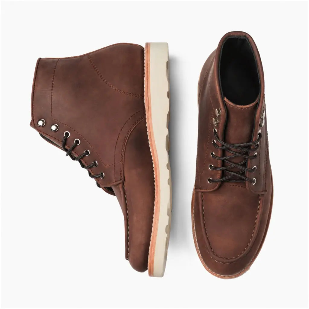 The Dalton Moc-Toe Boot — Adobe Brown