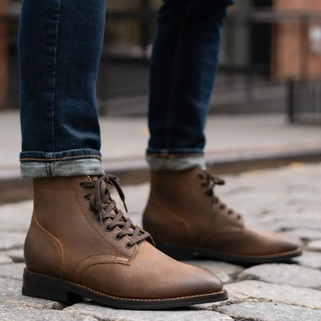 The Grady Plain-Toe Boot — Snuff