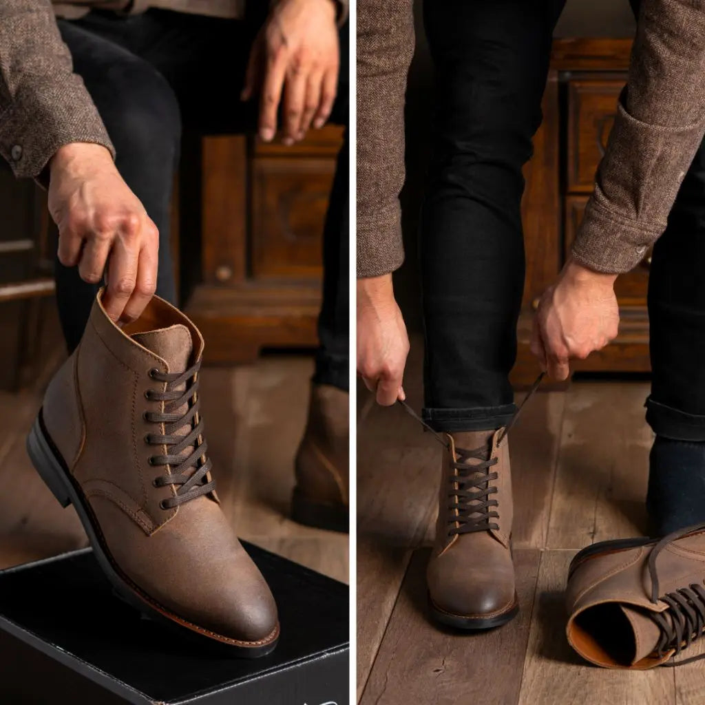 The Grady Plain-Toe Boot — Snuff