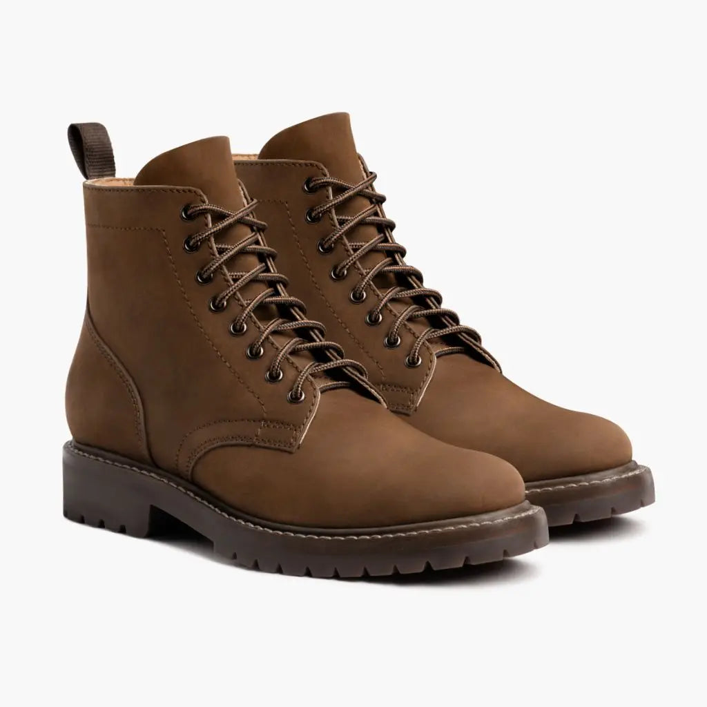 The Holt Lug Boot — Matte Tan